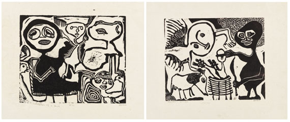 George Grosz - Weiblicher Akt - 