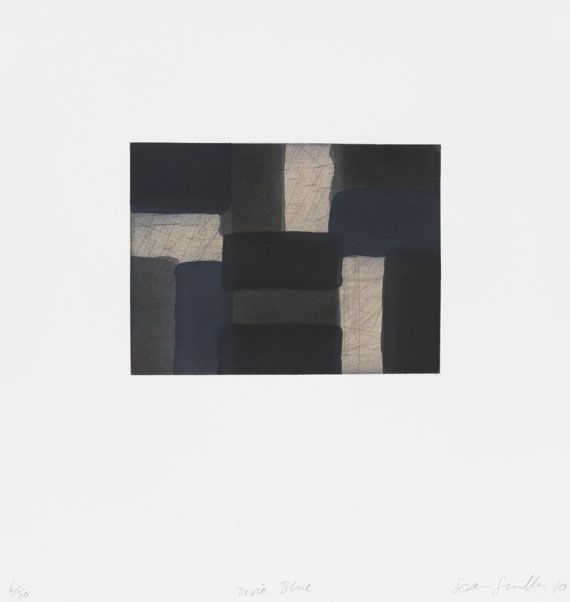 Sean Scully - Doric Blue