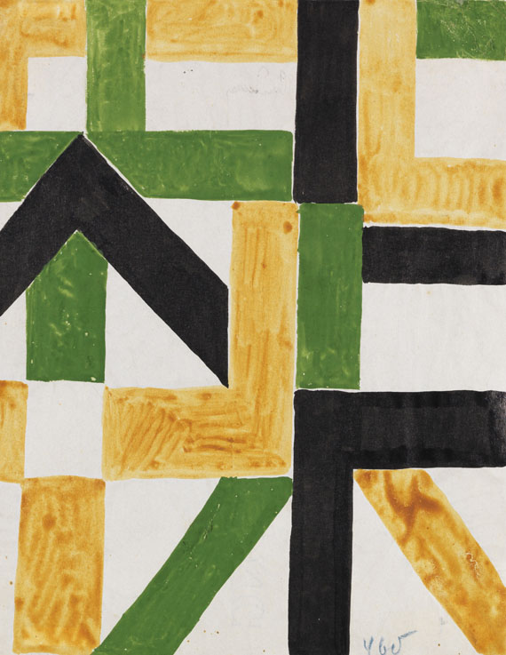 Sonia Delaunay-Terk - Textilentwurf