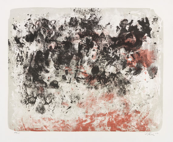 Fred Thieler - Konvolut (2 Bll.): Ohne Titel - 
