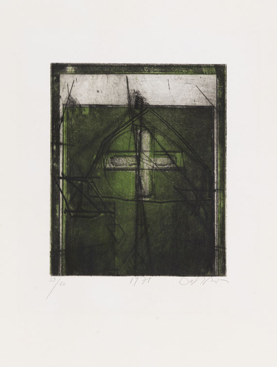 Karl Fred Dahmen - Konvolut (4 Bll.): Enthalten u. a. "Ohne Titel" - 