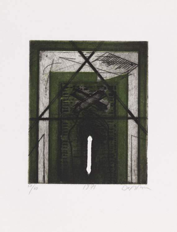 Karl Fred Dahmen - Konvolut (4 Bll.): Enthalten u. a. "Ohne Titel" - 