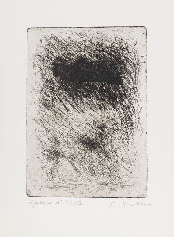 Adolf Frohner - Konvolut (2 Bll.): Enthalten u. a. "Studie I zu 