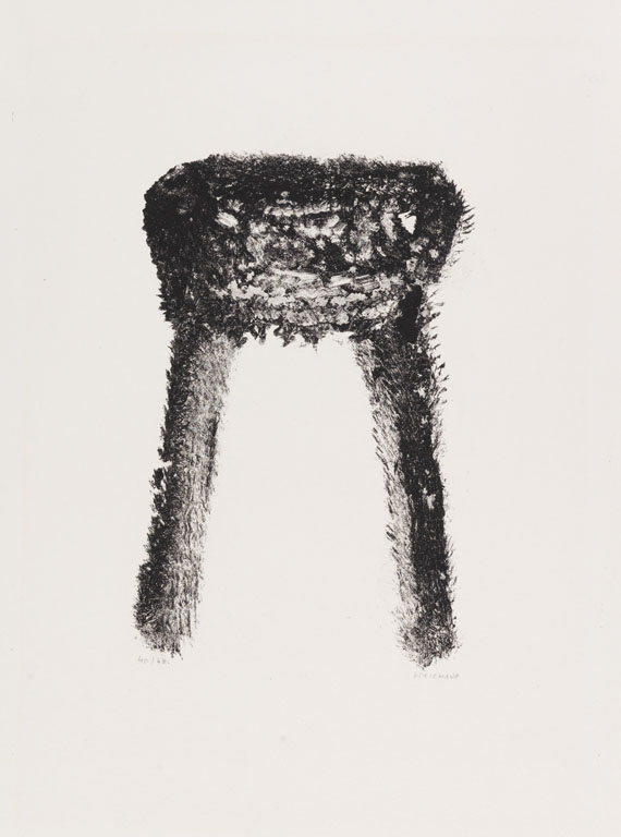Henri Michaux - Konvolut (3 Bll.): Enthalten u. a. "Sans titre" - 