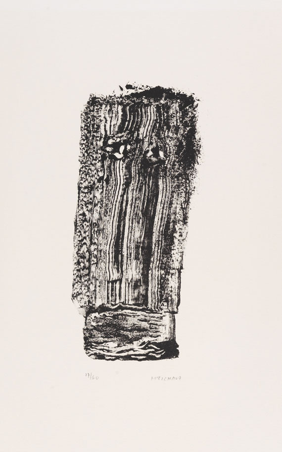Henri Michaux - Konvolut (3 Bll.): Enthalten u. a. "Sans Titre" - 