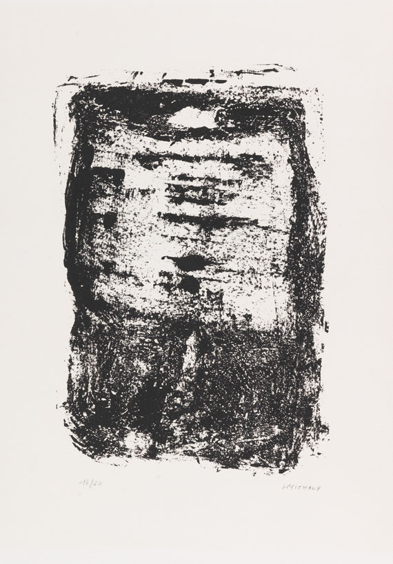 Henri Michaux - Konvolut (3 Bll.): Enthalten u. a. "Sans Titre" - 