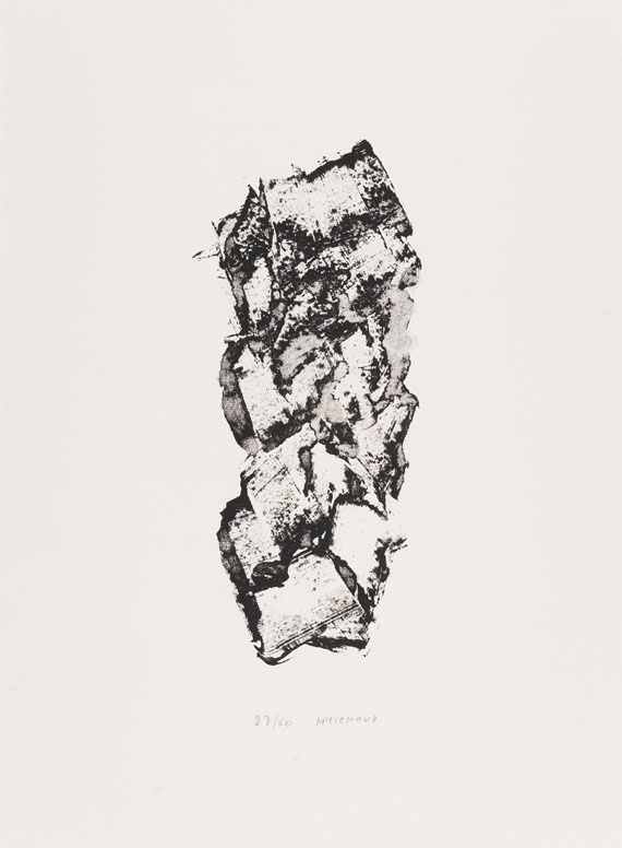 Henri Michaux - Konvolut (3 Bll.): Enthalten u. a. "Sans titre" - 