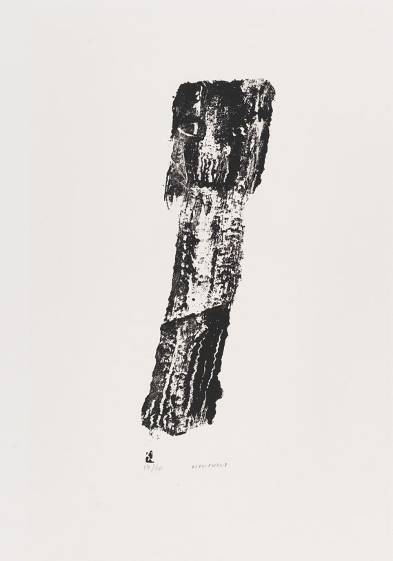 Henri Michaux - Konvolut (3 Bll.): Enthalten u. a. "Sans titre" - 