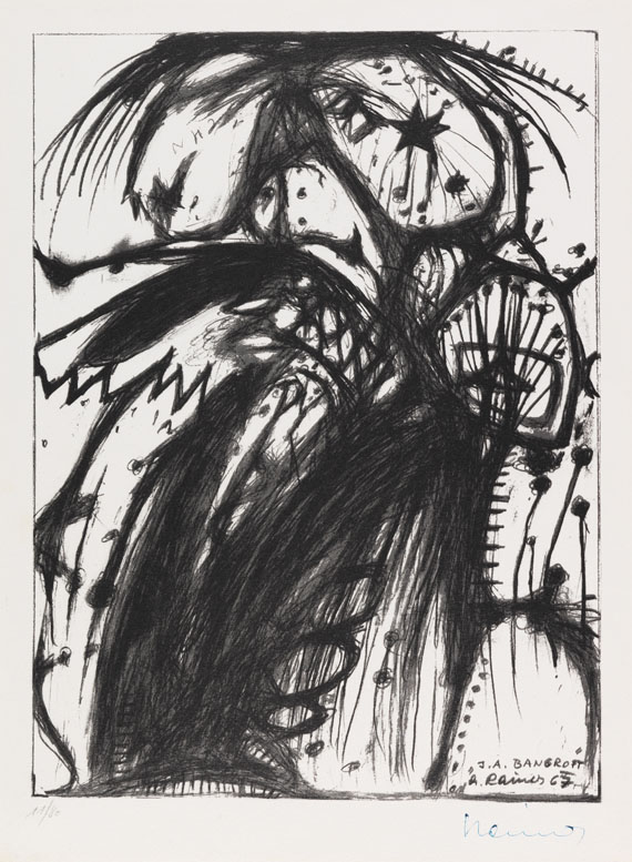 Arnulf Rainer - J. A. Bangroft