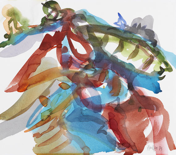 Helmut Pfeuffer - Konvolut (3 Bll.): Ohne Titel - 