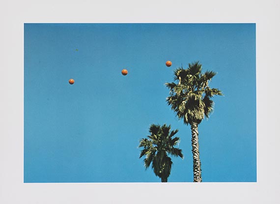John Baldessari - Throwing three balls in the air to get a straight line (best of thirty-six attempts) - 