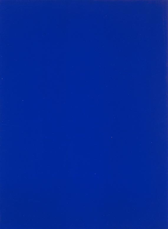 Yves Klein - Monochrome und Feuer - 