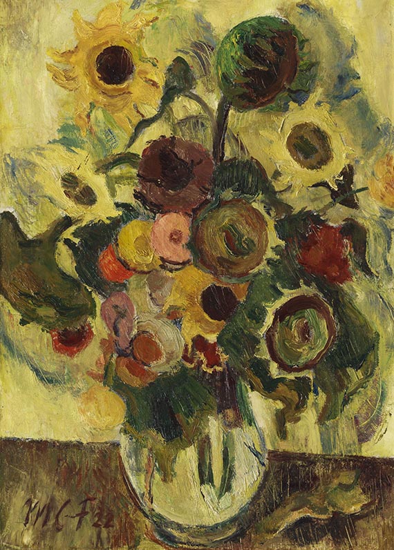 Maria Caspar-Filser - Sonnenblumen