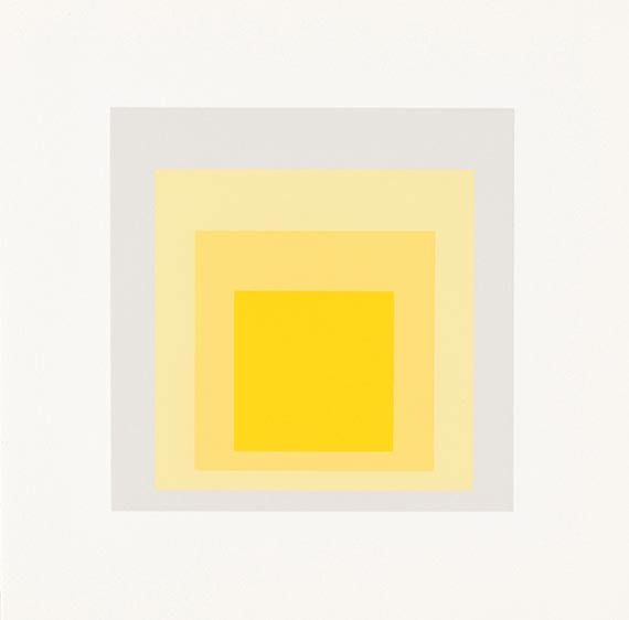 Josef Albers - 6 Bll.: Hommage to the Square - 