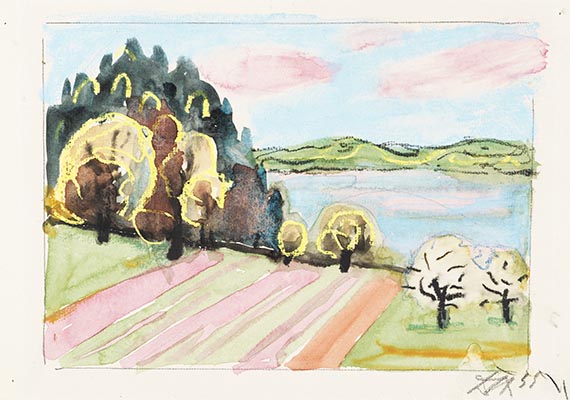 Otto Dix - Bodensee - Ackerland