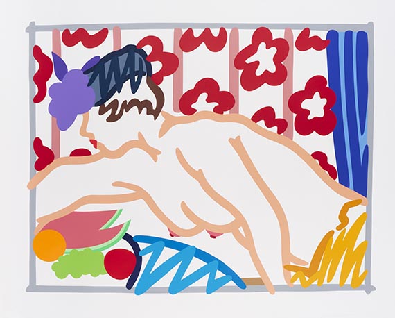 Tom Wesselmann - Judy reaching over table