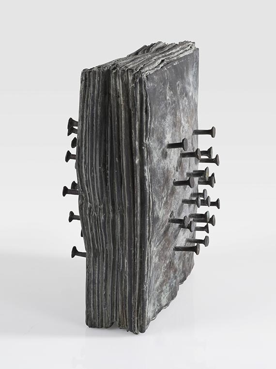 Günther Uecker - Zeitungsblock - 