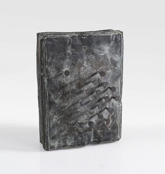 Günther Uecker - Zeitungsblock - 