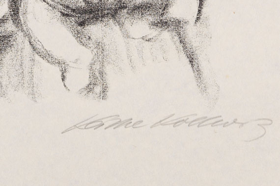 Käthe Kollwitz - Eltern mit Kind - 