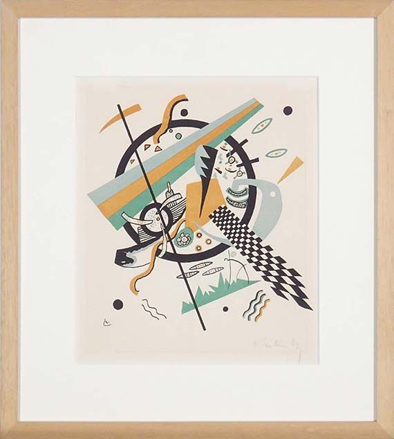 Wassily Kandinsky - Kleine Welten IV - Frame image