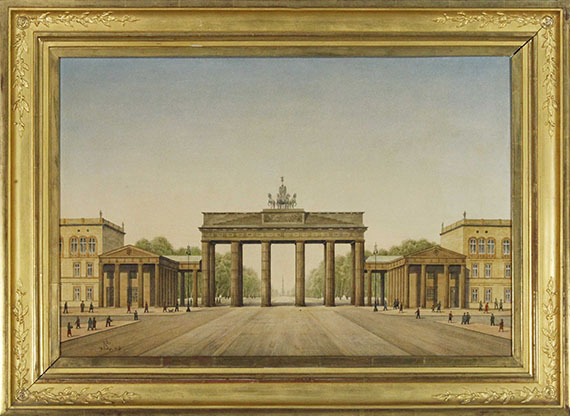 Franz Lenk - Brandenburger Tor - Frame image