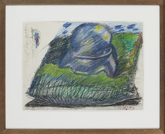 Markus Lüpertz - Stahlhelm - Frame image