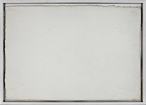 Enrico Castellani - Ohne Titel - Frame image