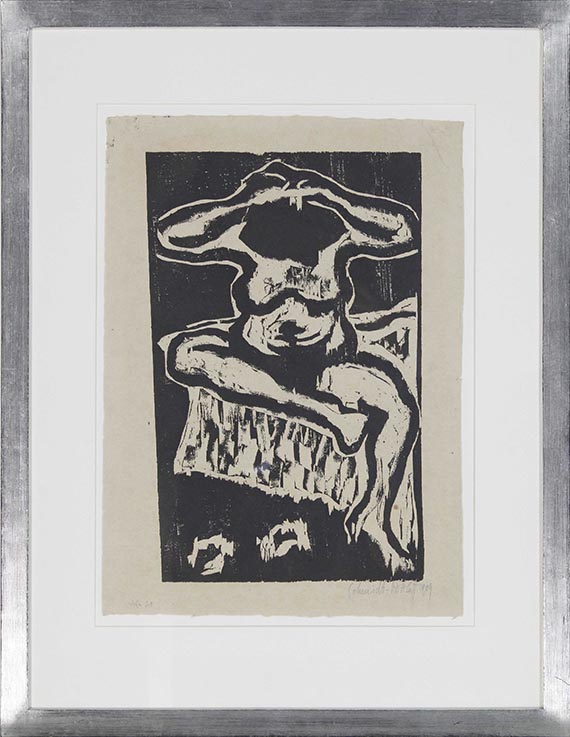 Karl Schmidt-Rottluff - Akt - Frame image