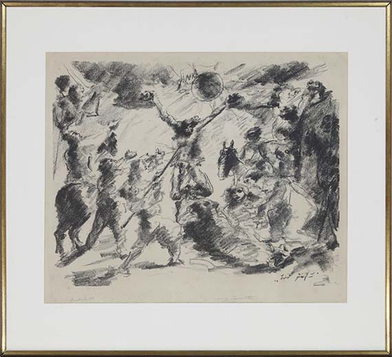 Lovis Corinth - Tod Jesu - Frame image