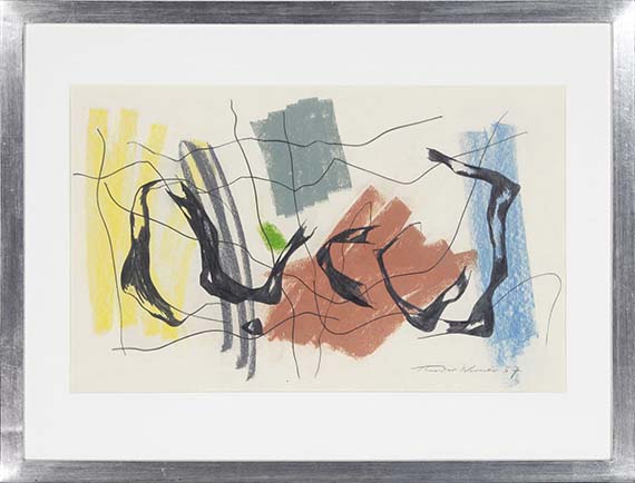 Theodor Werner - Komposition Z 20/57 - Frame image