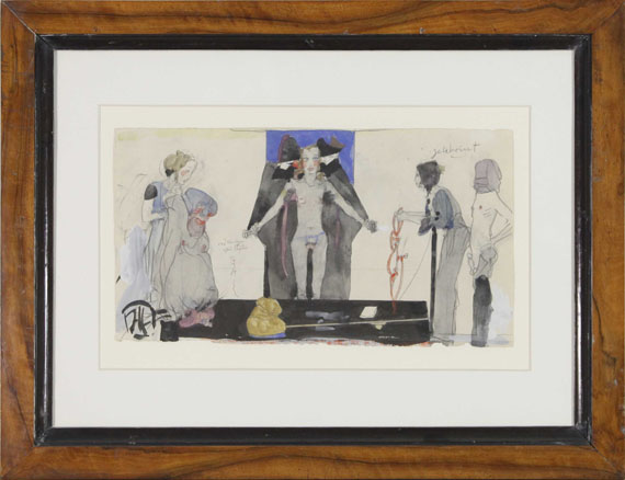 Horst Janssen - Zu Phyllis - Frame image