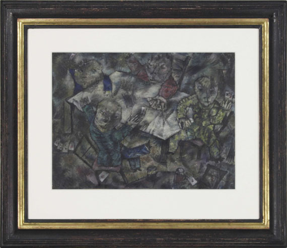 Otto Gleichmann - Kartenspieler - Frame image