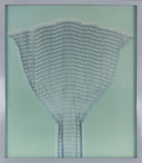 Heinz Mack - Silberfächer - Frame image