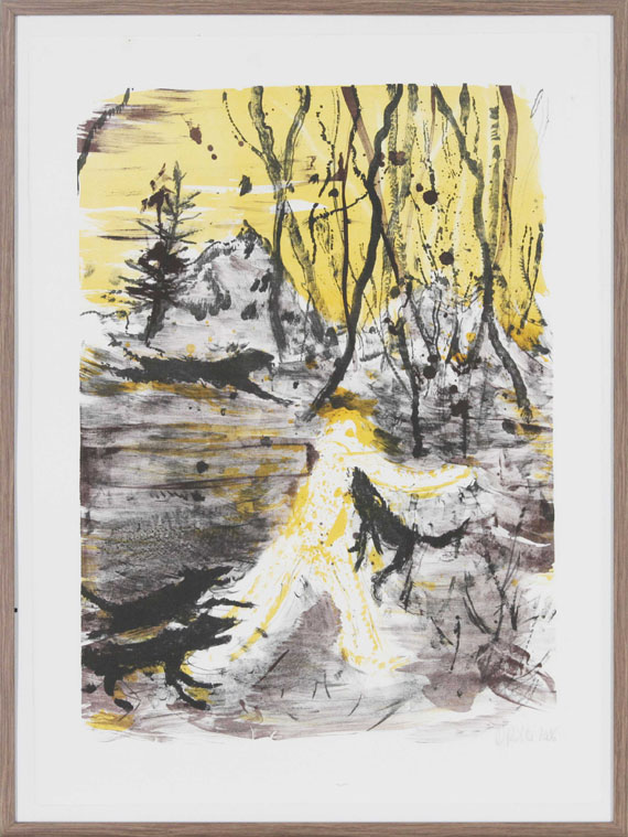 Daniel Richter - Waldhunde - Frame image