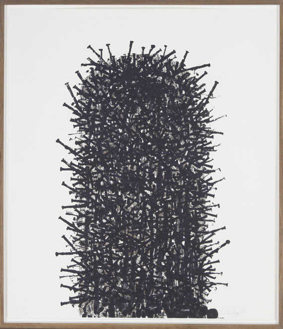 Günther Uecker - Kaktus - Frame image