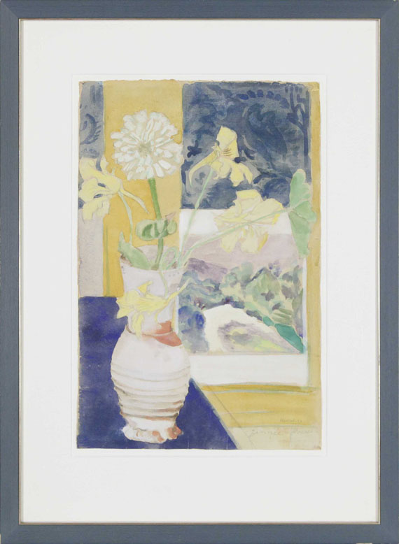 Erich Heckel - Zinnie und Kresse - Frame image