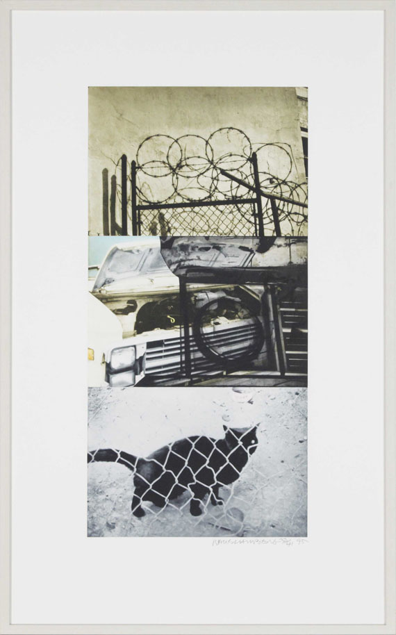 Robert Rauschenberg - Street Sounds East - Frame image