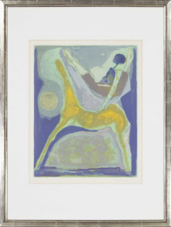 Marino Marini - Marino from Shakespeare II (Blatt VII) - Frame image