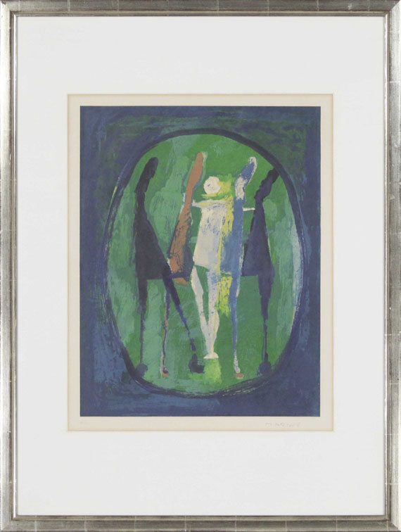 Marino Marini - Marino from Shakespeare II (Blatt 1) - Frame image