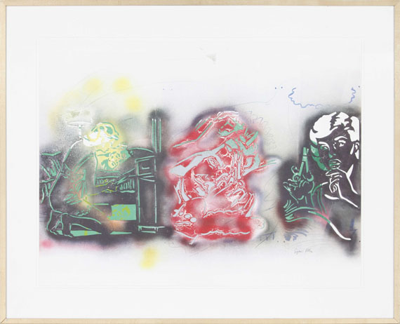 Sigmar Polke - Samson und Deliah - Frame image