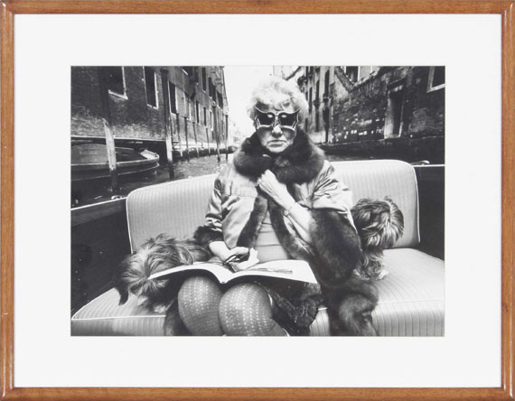 Stefan Moses - Peggy Guggenheim, Venedig - Frame image