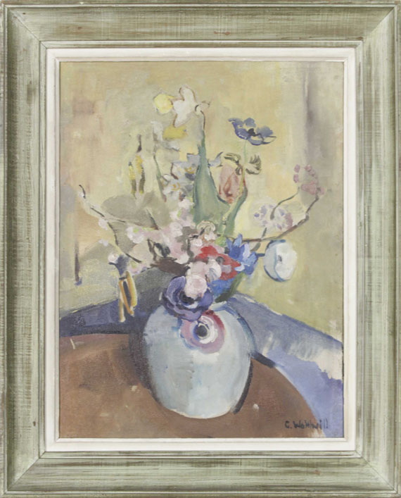 Gretchen Wohlwill - Blumenstillleben - Frame image