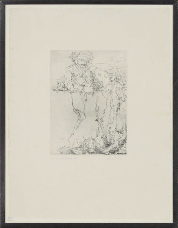Georg Baselitz - Der Jäger - Frame image