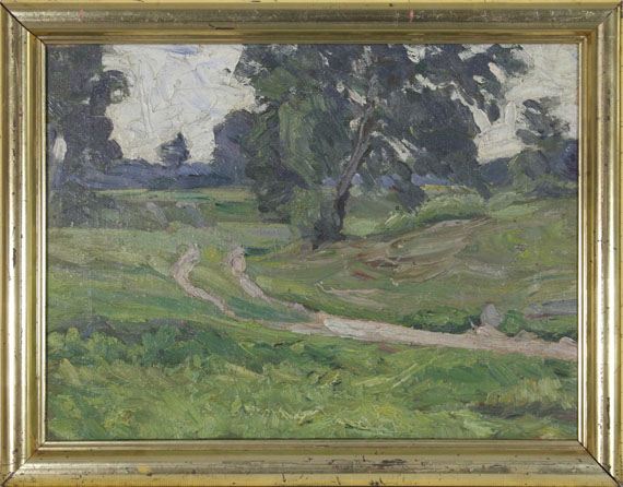 Kurt Schwitters - Sommerlandschaft (A S Landschaft 1. Hochsommer) - Frame image