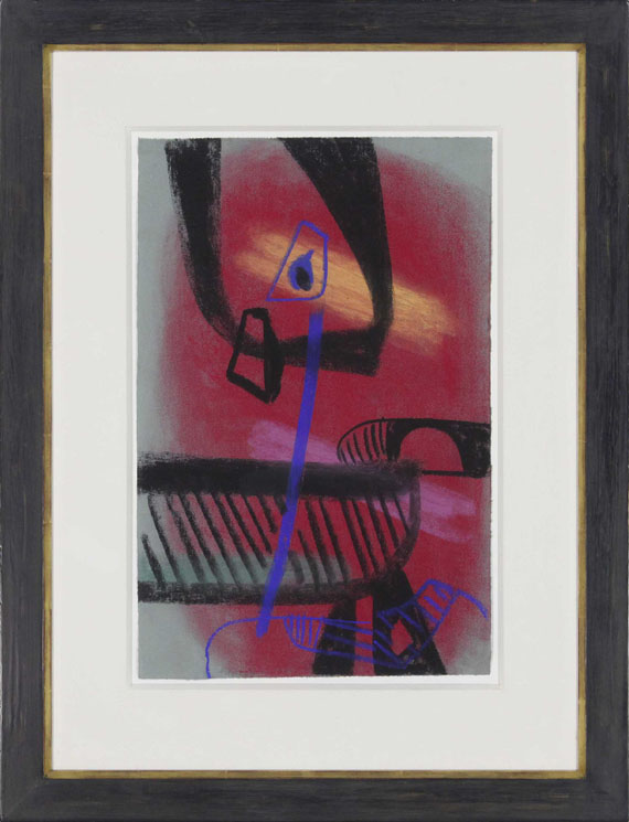 Max Ackermann - Ohne Titel (Erinnerung an Teneriffa) - Frame image