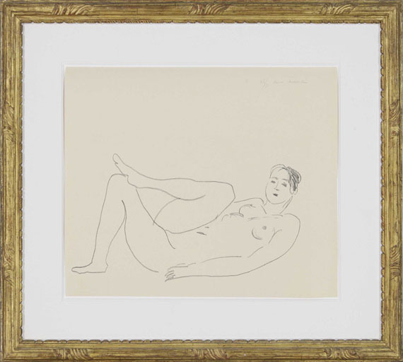 Henri Matisse - Nu couché, jambe repliée - Étude de jambes - Frame image