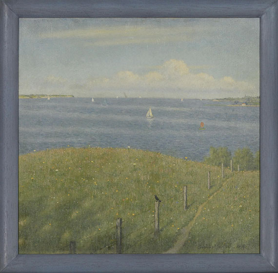 Sophus Hansen - Fördelandschaft - Frame image