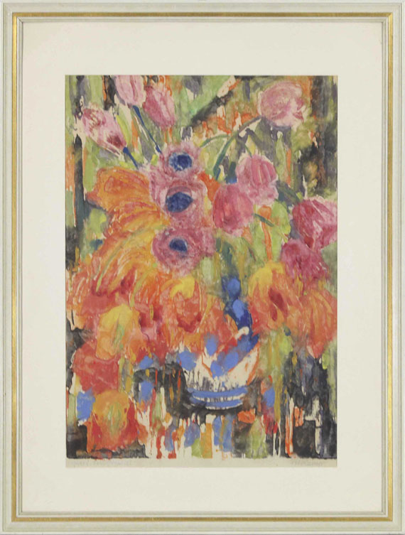 Otto Lange - Tulpen - Frame image
