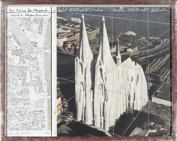  Christo - Mein Kölner Dom, Wrapped - Frame image
