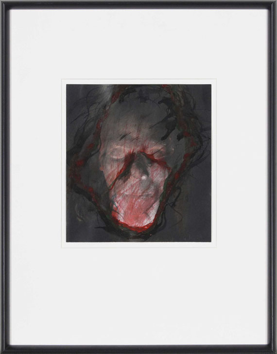 Arnulf Rainer - Totenmasken-Serie - Frame image